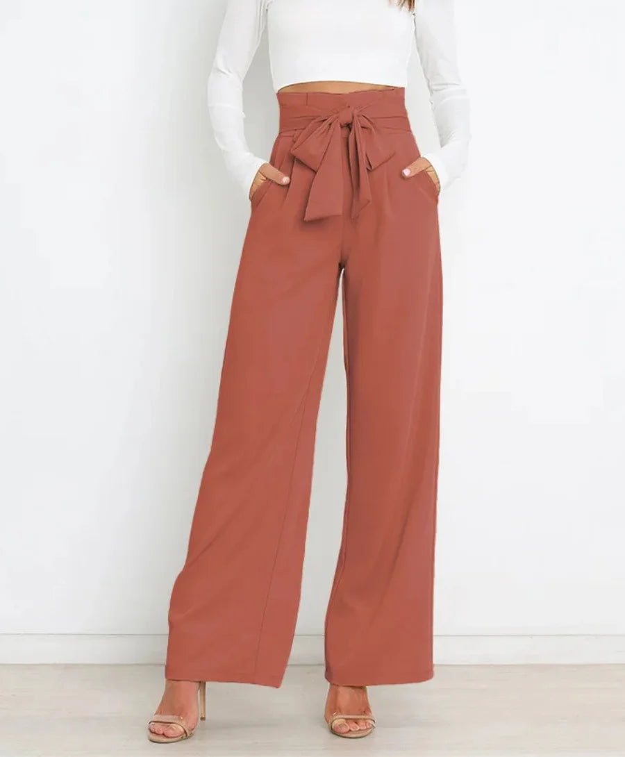 Pantalon Femme Cloch Social