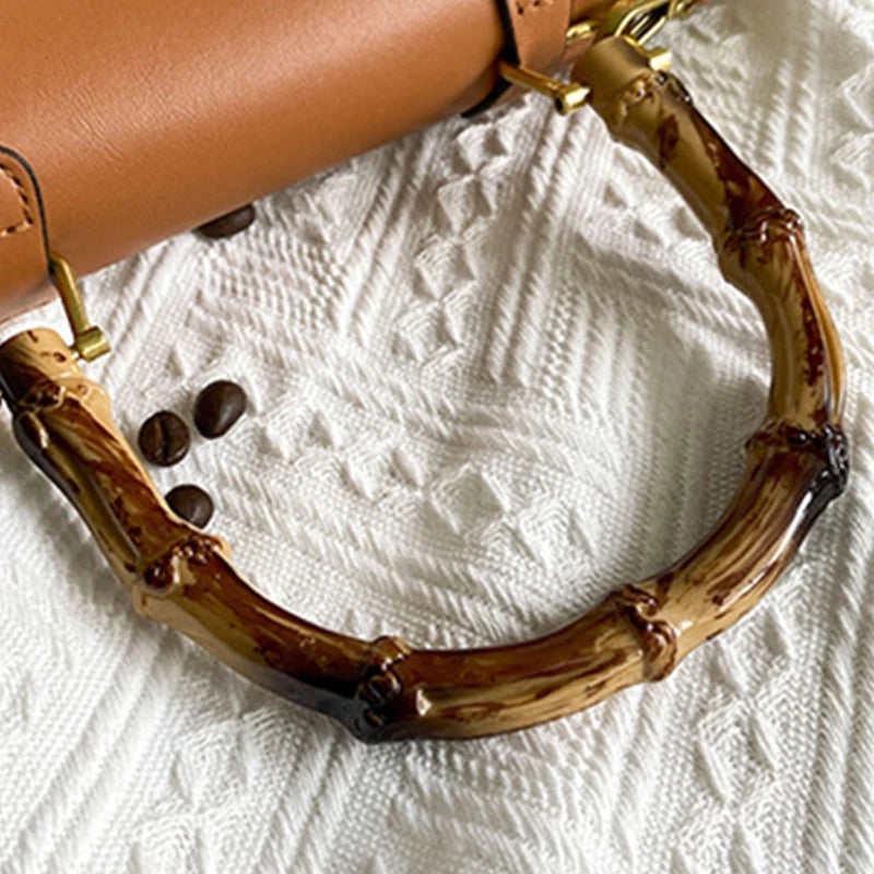 Sac à Main Femme avec Anse en Bambou