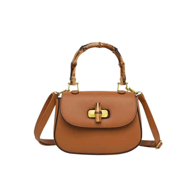 Sac à Main Femme avec Anse en Bambou