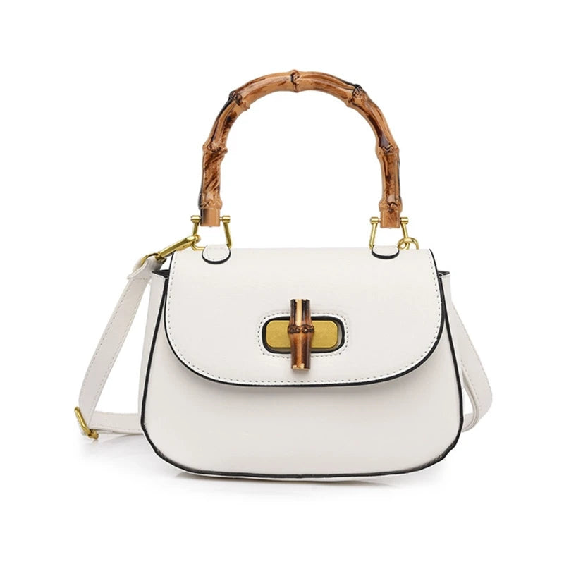 Sac à Main Femme avec Anse en Bambou
