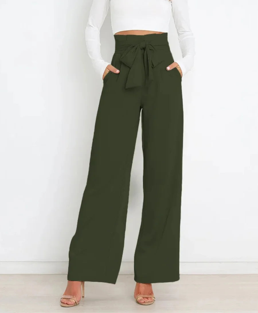 Pantalon Femme Cloch Social