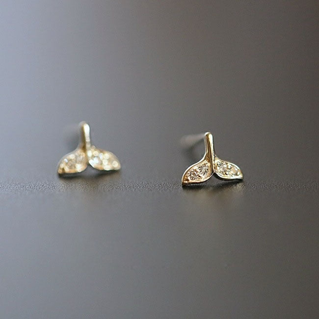 Paire x Boucles d'Oreilles Crystal Cut