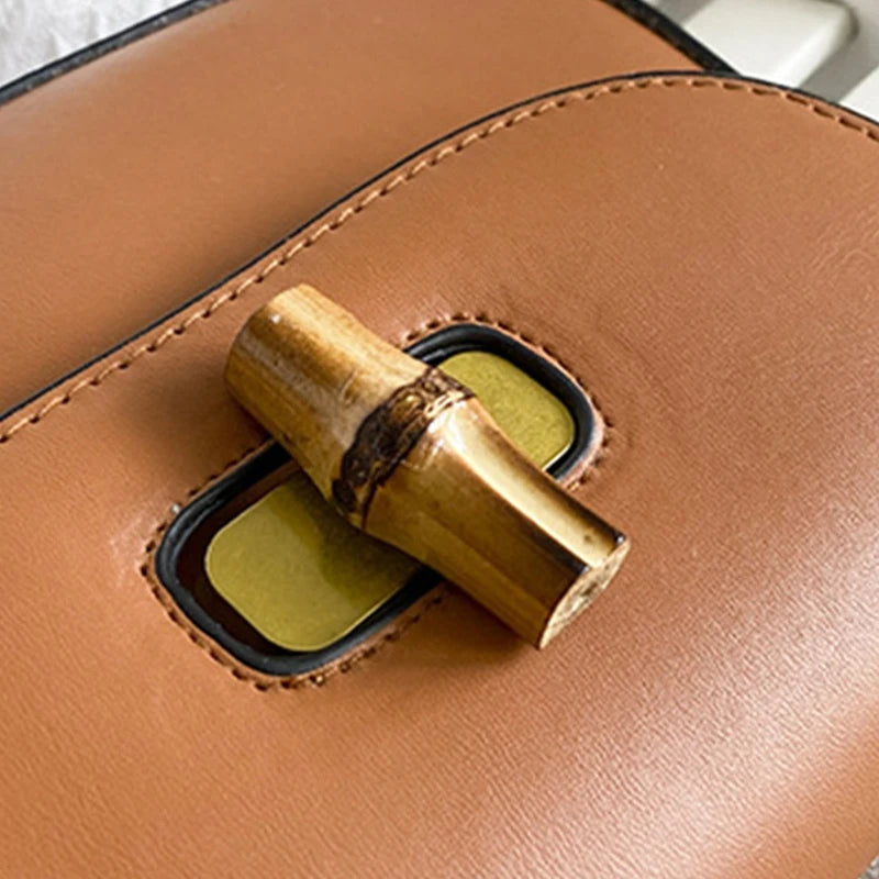 Sac à Main Femme avec Anse en Bambou