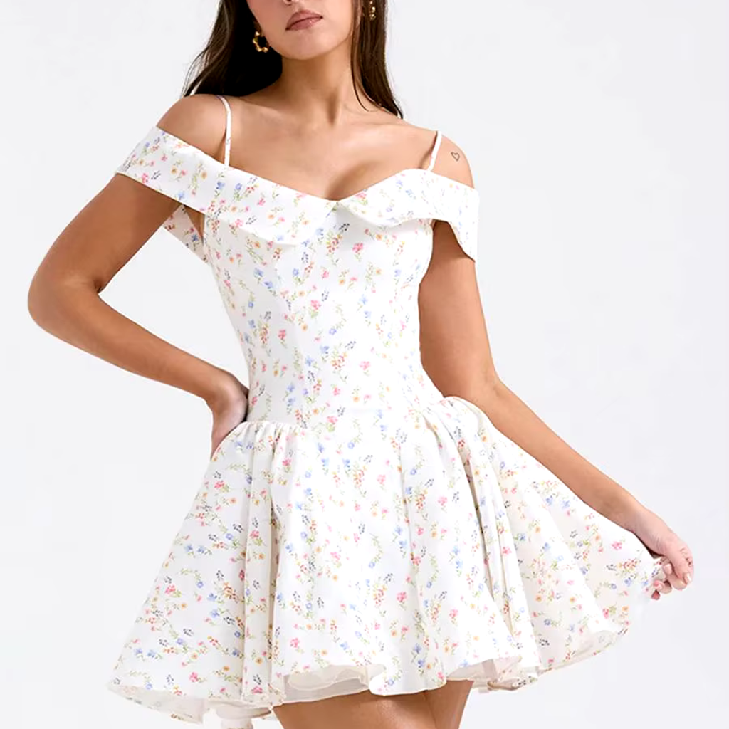 Robe courte bandeau