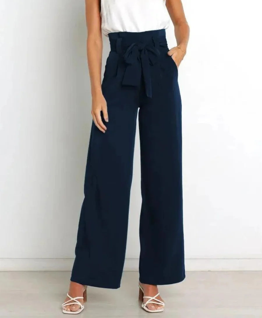 Pantalon Femme Cloch Social