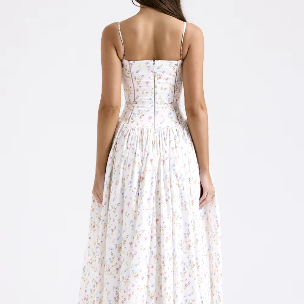 Robe Midi Imprimé Floral