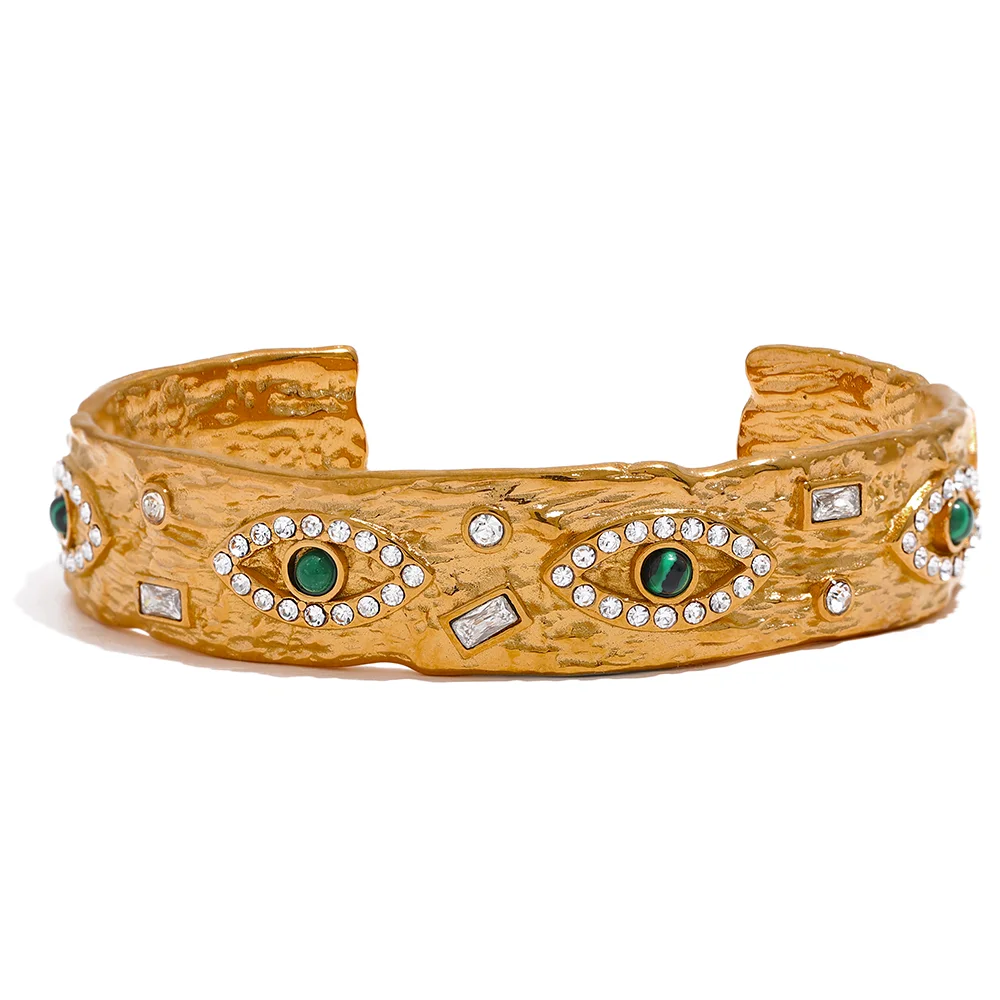 Bracelet Féminin Œil Grec Ajustable