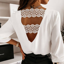 Blouse Femme Décontractée Lavande