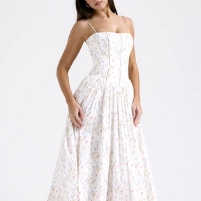 Robe Midi Imprimé Floral