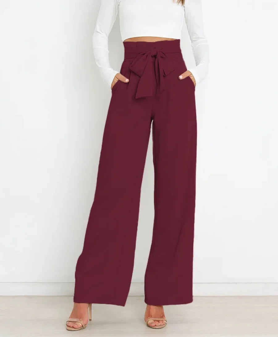 Pantalon Femme Cloch Social
