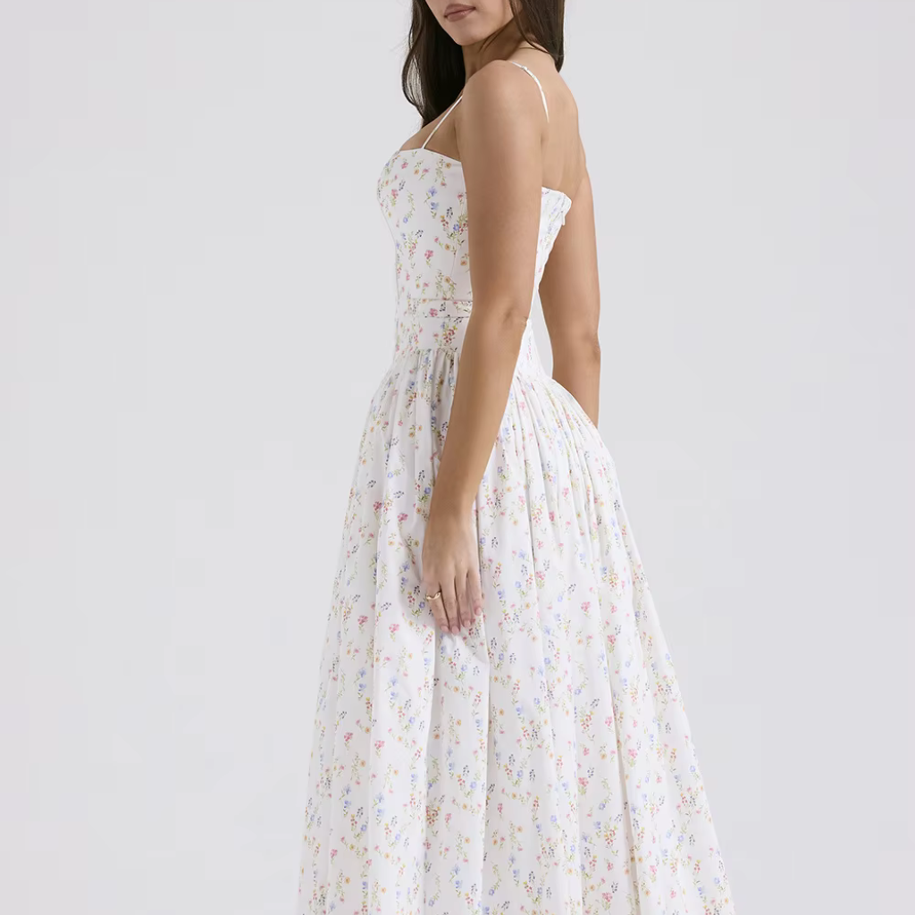 Robe Midi Imprimé Floral